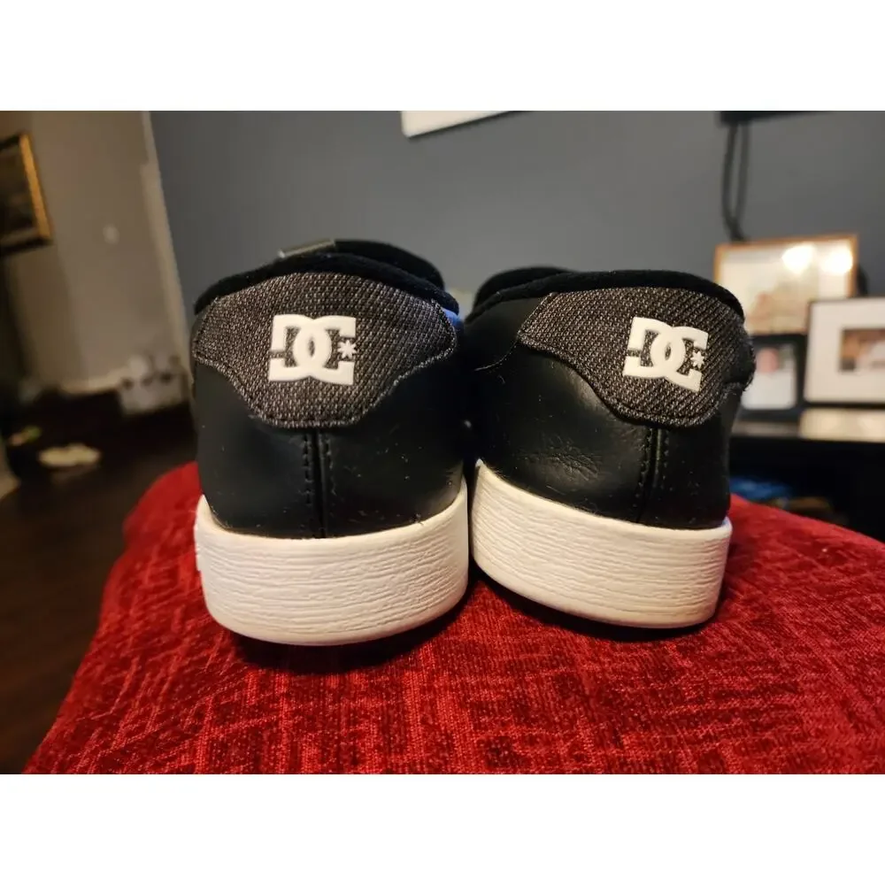 DC Shoes Villain TX Black Casual Shoes Size US 9/Eur 42
